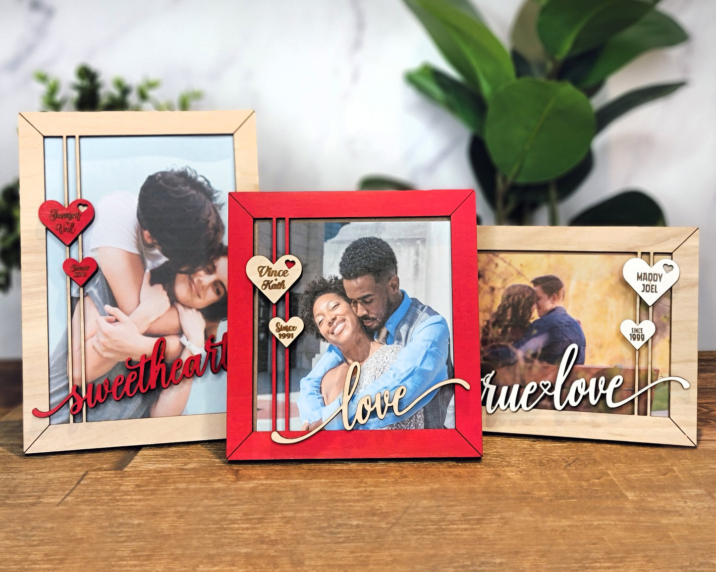 Handmade Loving Moments Picture Frame