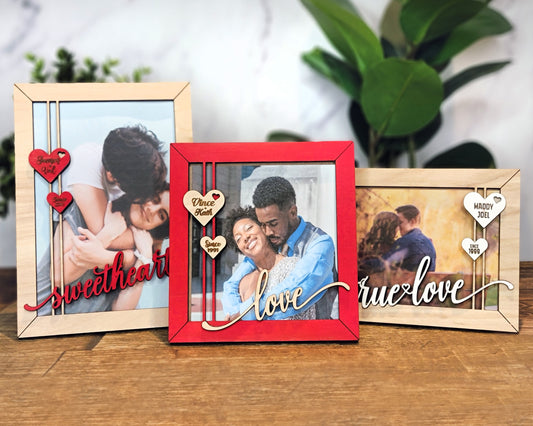 Handmade Loving Moments Picture Frame