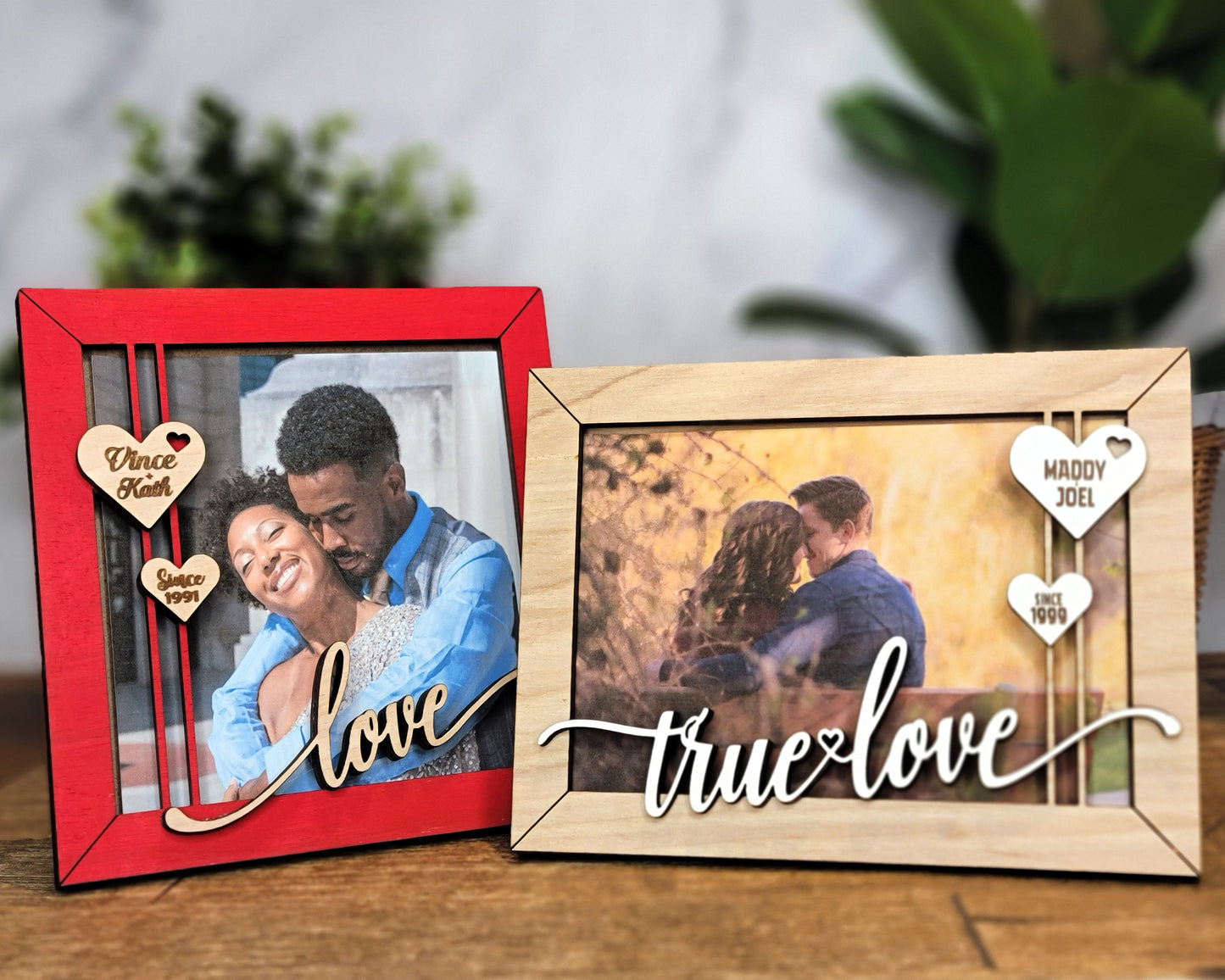 Handmade Loving Moments Picture Frame