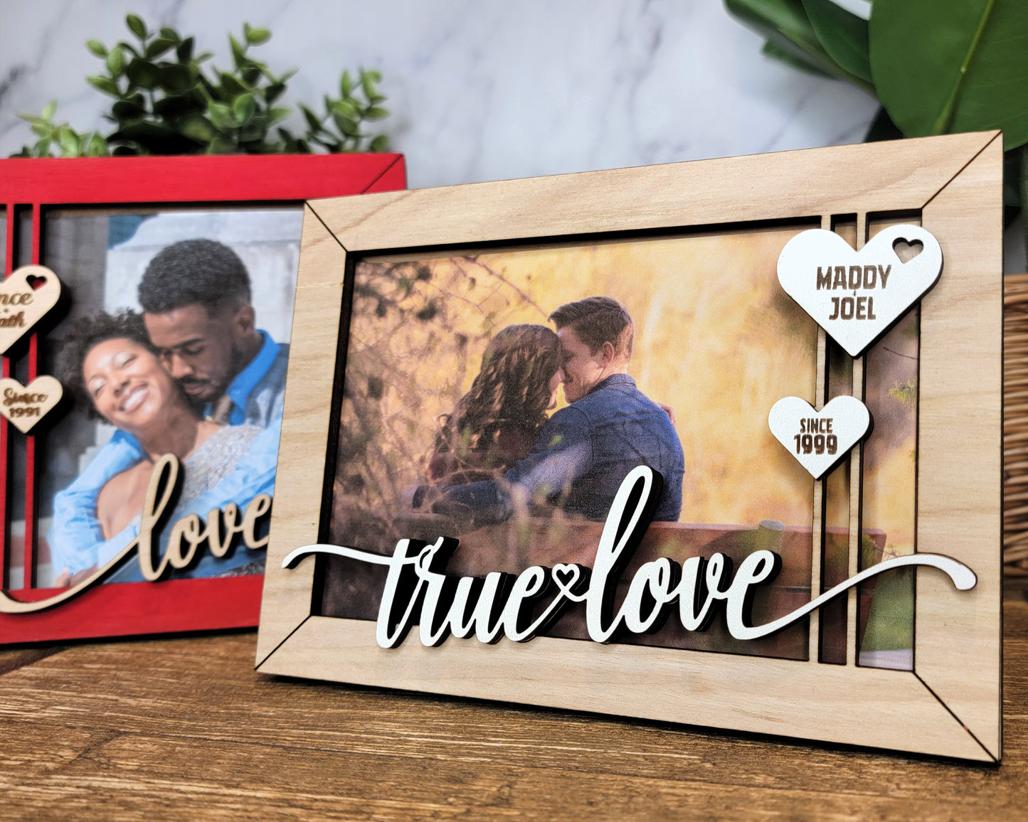 Handmade Loving Moments Picture Frame