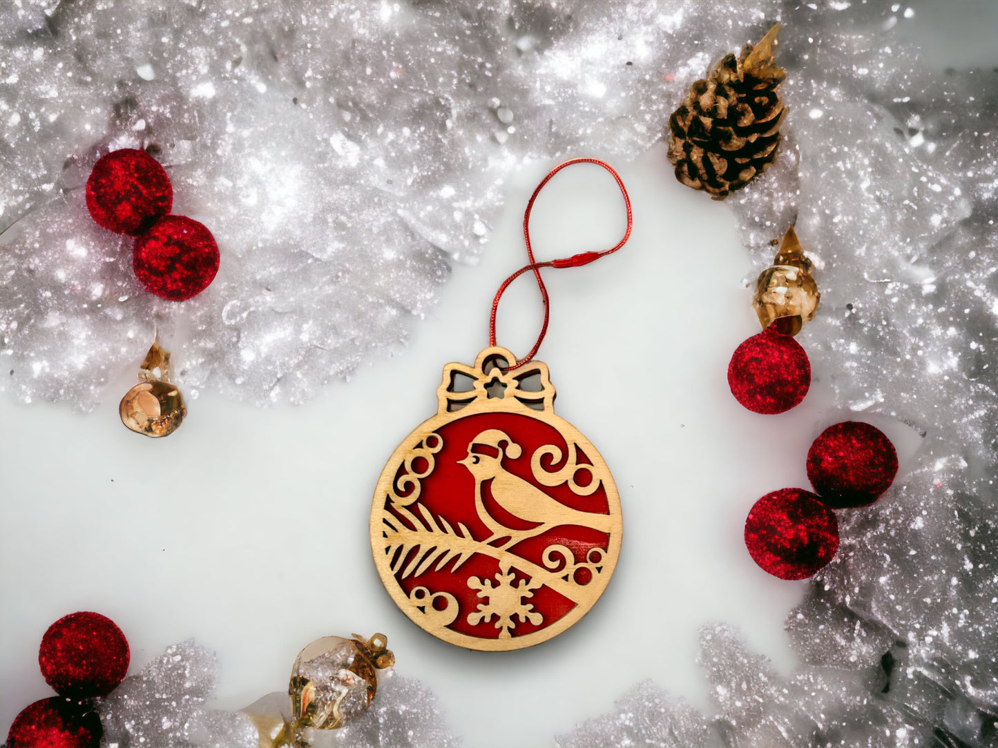 Handcrafted Outdoor Christmas Ornament