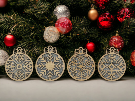 Handcrafted Snowflake Christmas Ornament